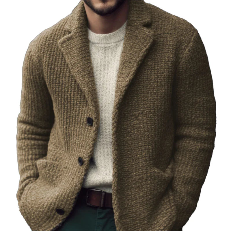 William | Men’s Winter Knit Regular Fit Cardigan