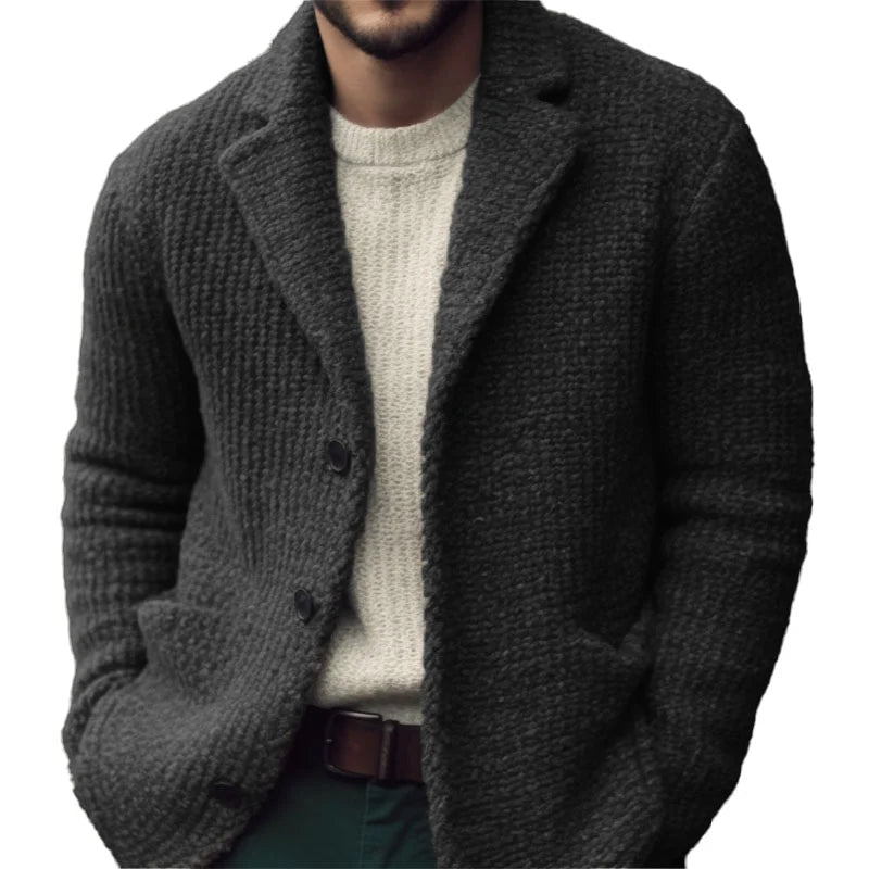 William | Men’s Winter Knit Regular Fit Cardigan