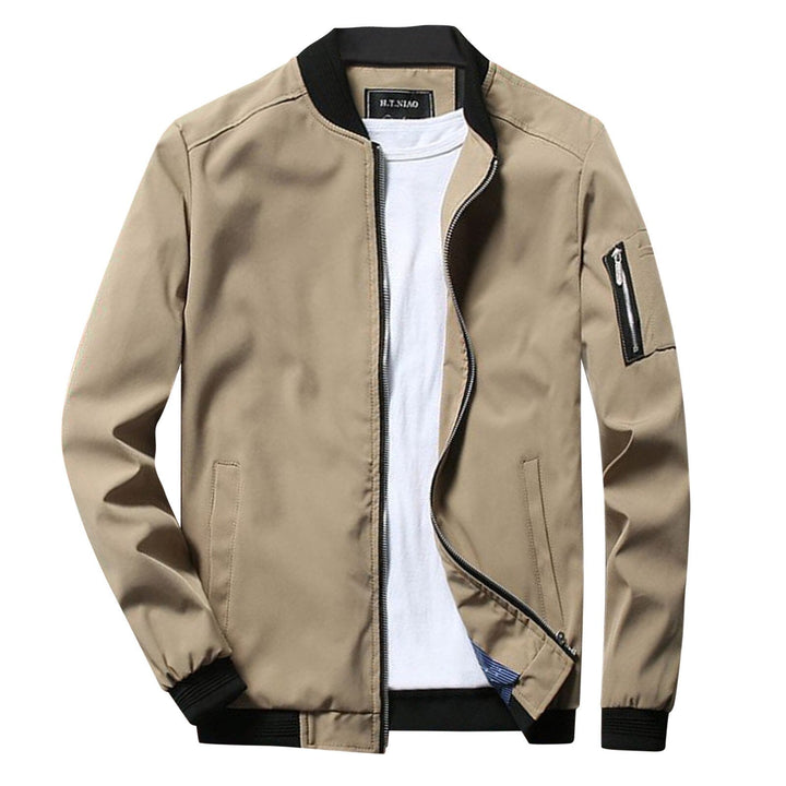 Carl | Modern Zipper Front Jacket For Men