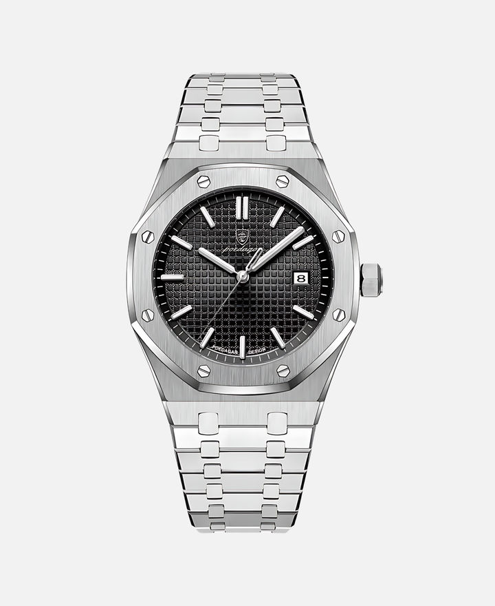 Durable Stainless Steel Wrist Watch for Men
