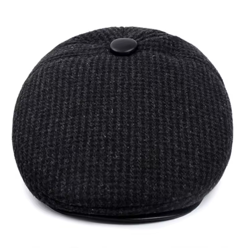 Wool Ear Flap Cap