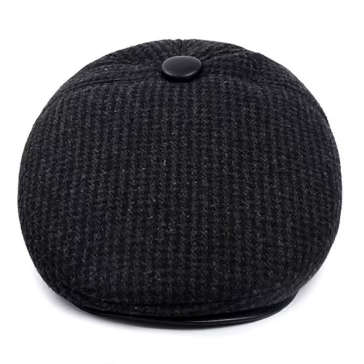 Wool Ear Flap Cap