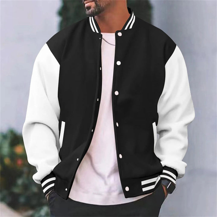 Timothy | Men’s Retro Letterman Style Varsity Jacket