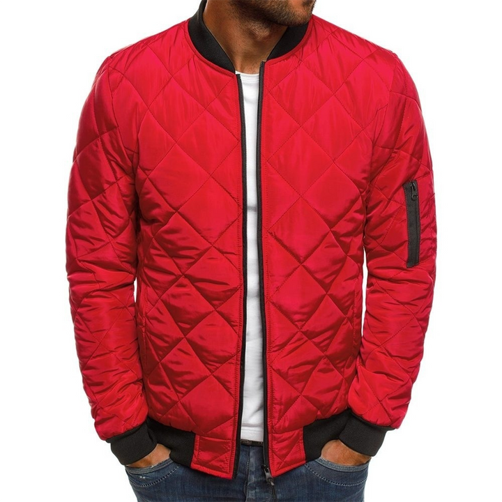 Victor | Streetwear Inspired Quilted Jacket For Men