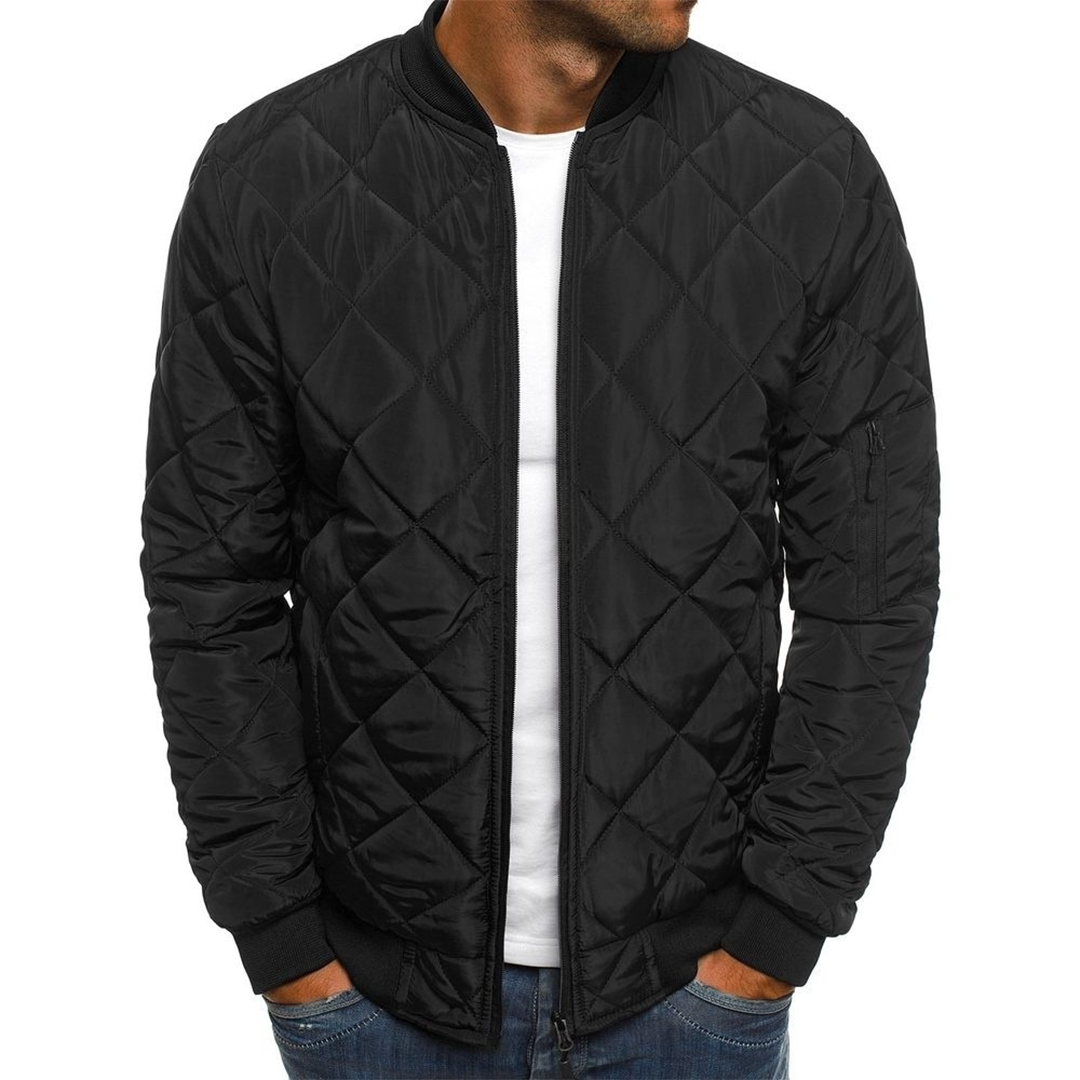 Victor | Streetwear Inspired Quilted Jacket For Men
