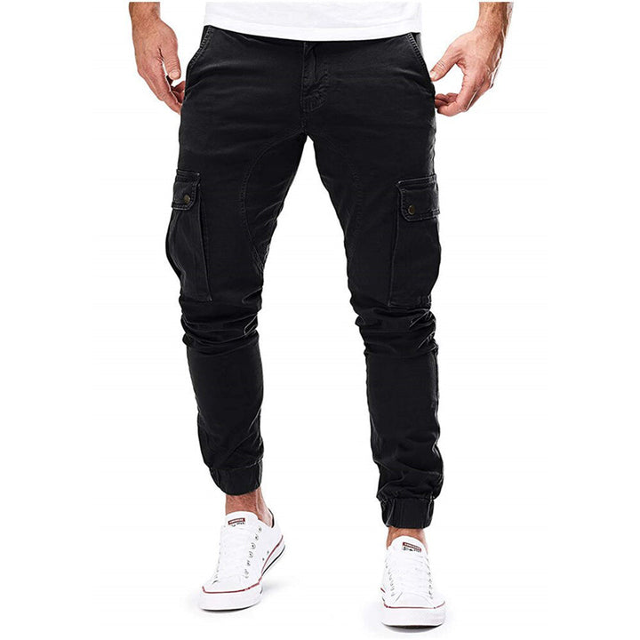 Adrian | Men’s Casual Cargo Trousers with Pockets