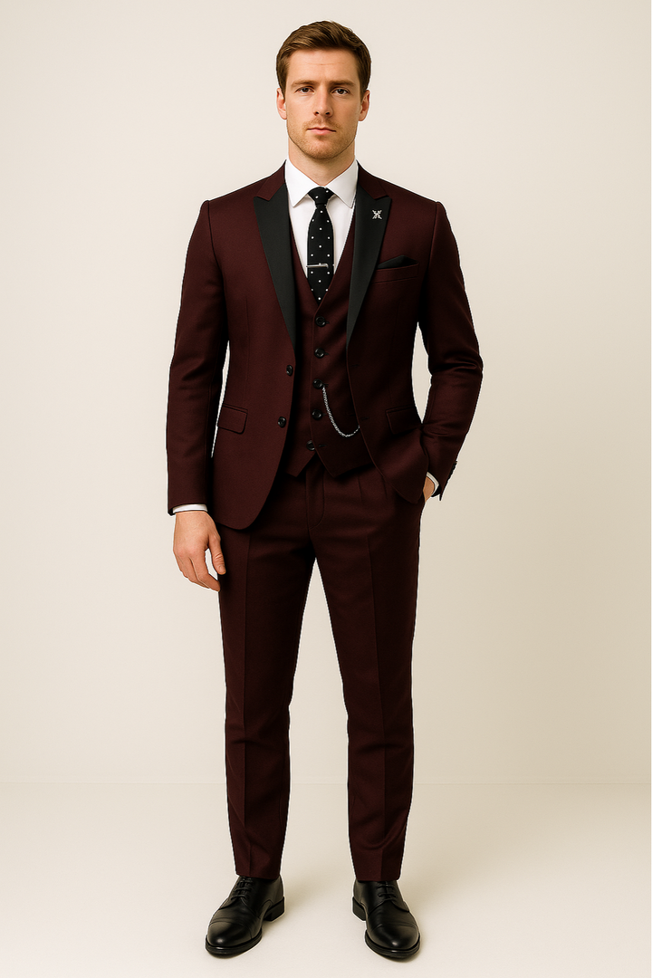 Gene | Men Spring Formal Three Piece Suit Set