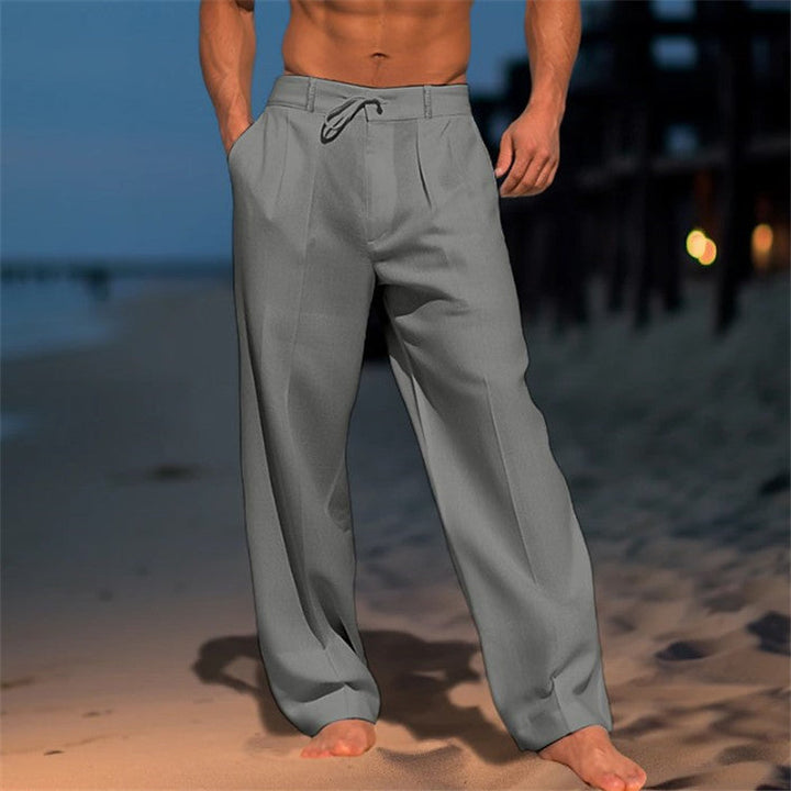 Darren | Men’s Spring Drawstring Relaxed Pants