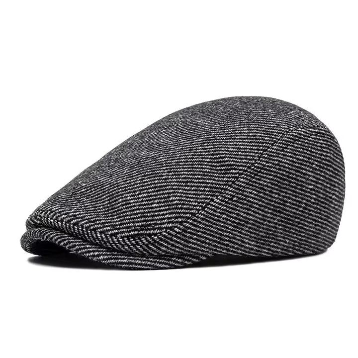 Thickened Tweed Flat Cap