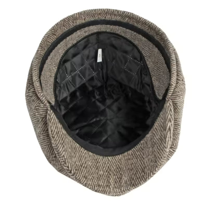 Herringbone Earflap Cap