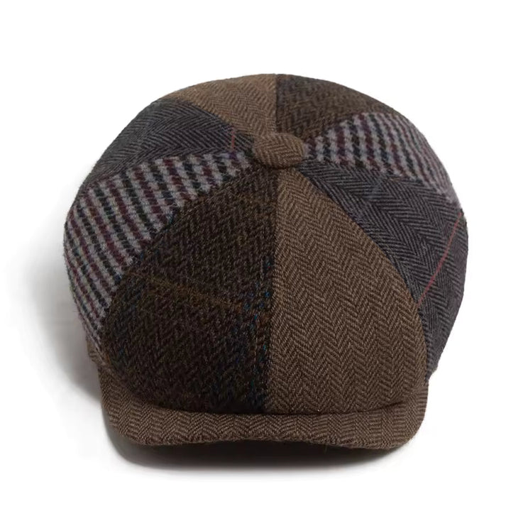 Wool Patchwork Cap