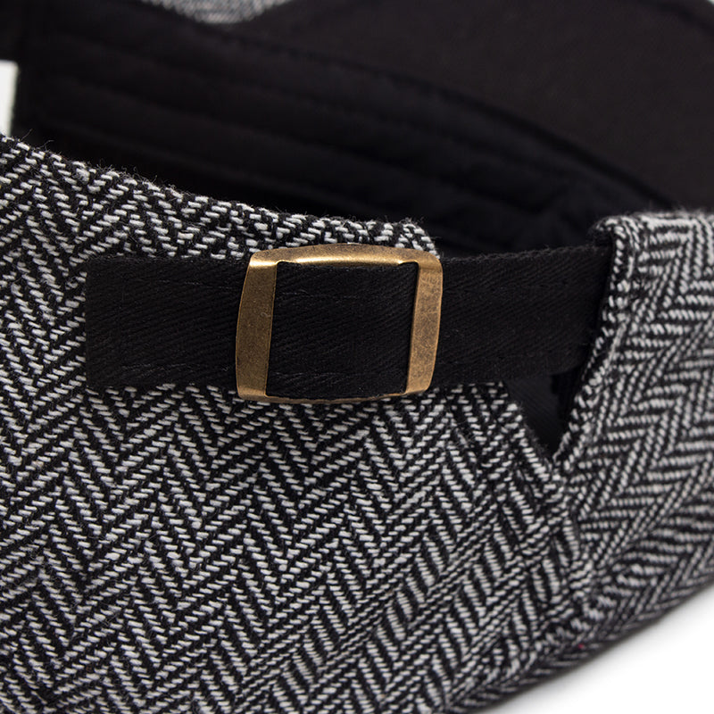 Herringbone Wool Driver Cap