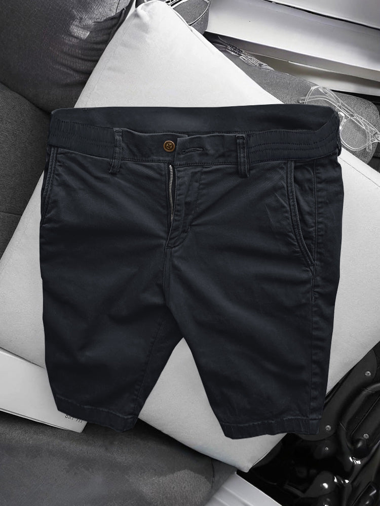 Casual Business Straight Cotton Shorts