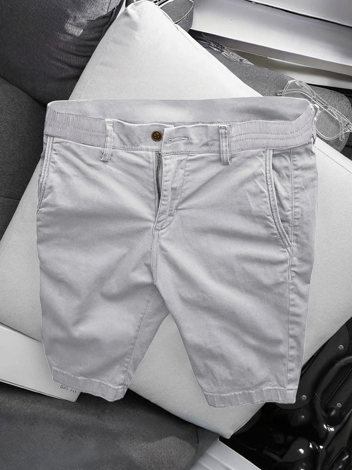 Casual Business Straight Cotton Shorts