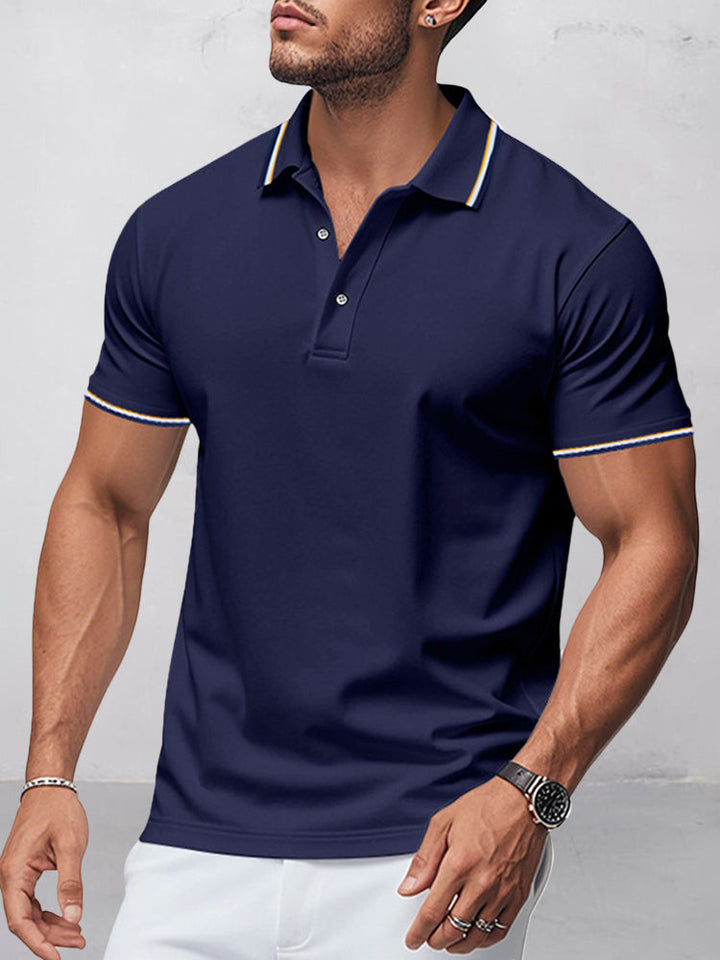 Fashion Loose Fit Polo Shirt
