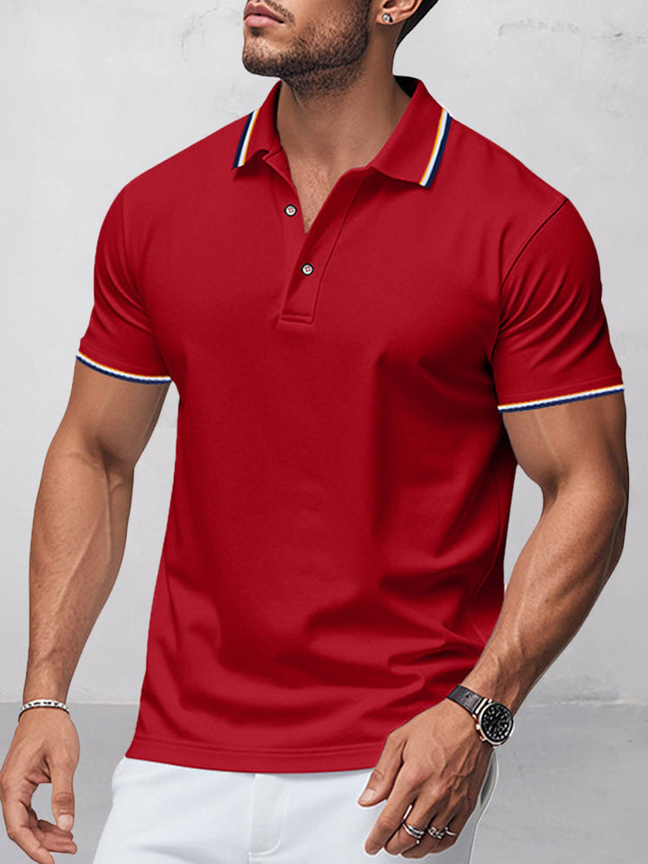 Fashion Loose Fit Polo Shirt