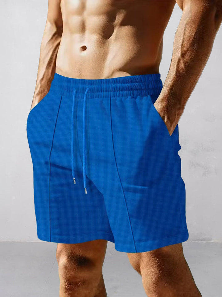Casual Comfort Waffle Shorts
