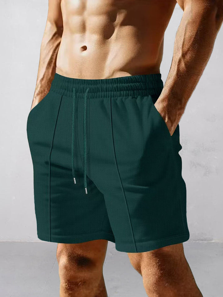 Casual Comfort Waffle Shorts