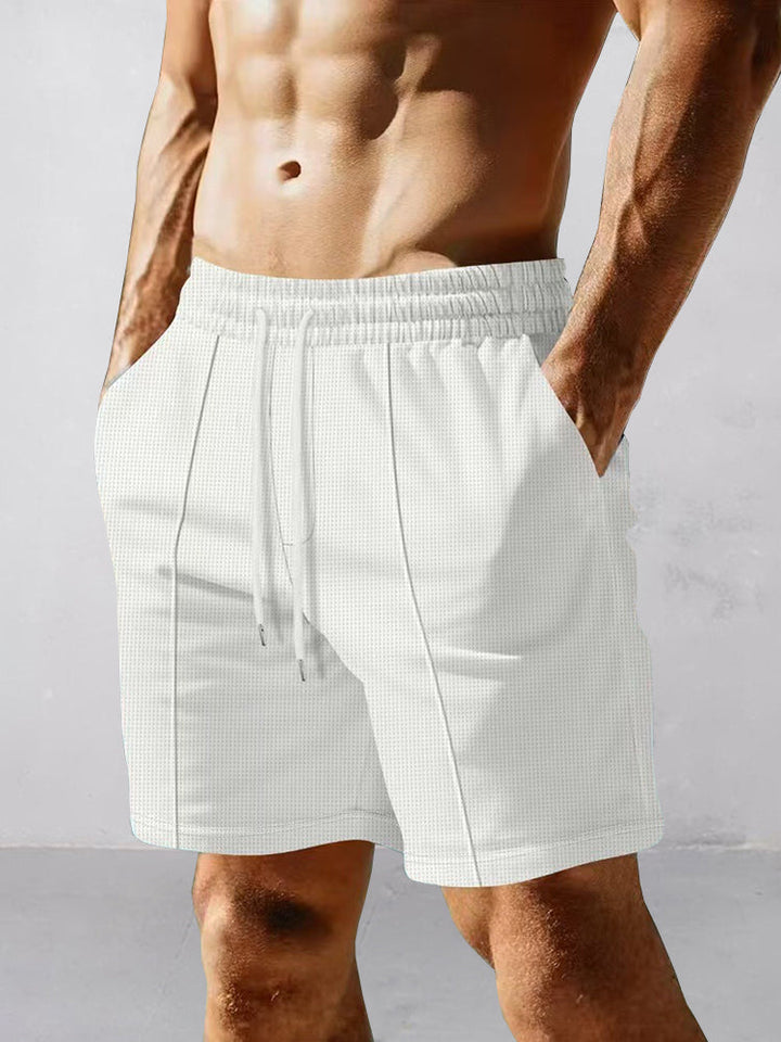 Casual Comfort Waffle Shorts