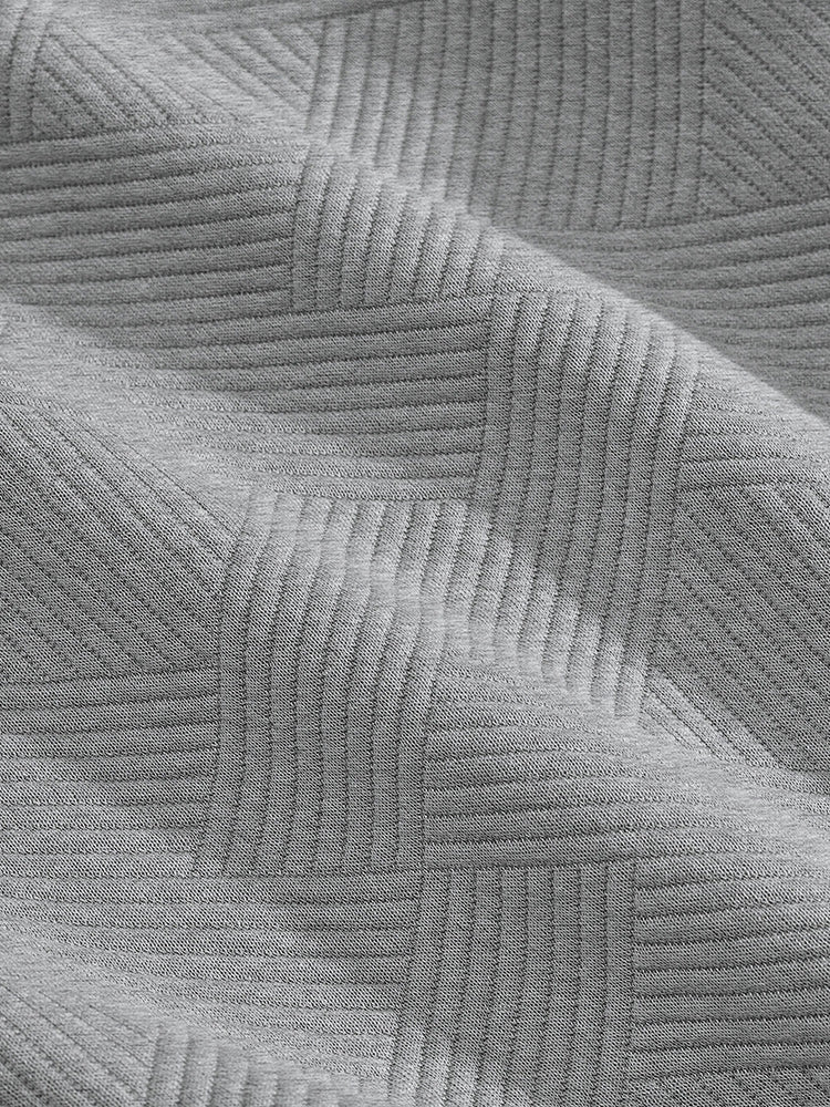 Stylish Jacquard Textured Shorts