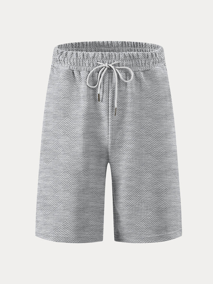Stylish Jacquard Textured Shorts