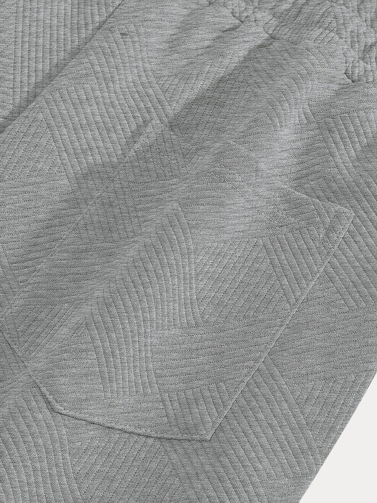 Stylish Jacquard Textured Shorts