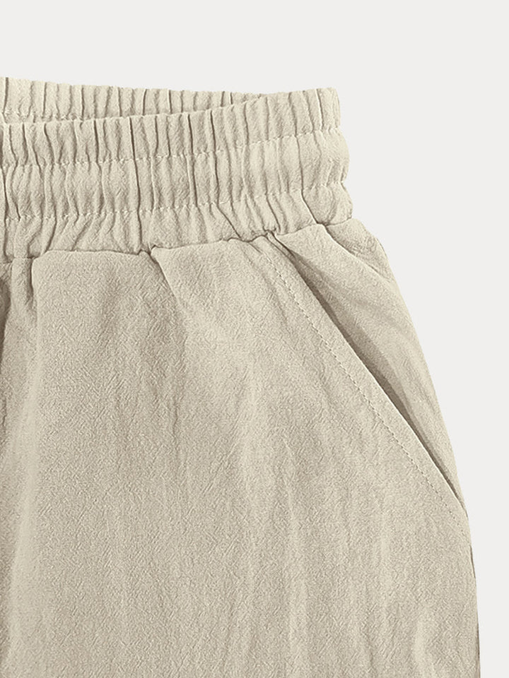 Classic Breathable Cotton Cargo Shorts