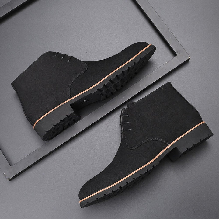 Arthur | Modern Casual Ankle Lace Up Boots For Men