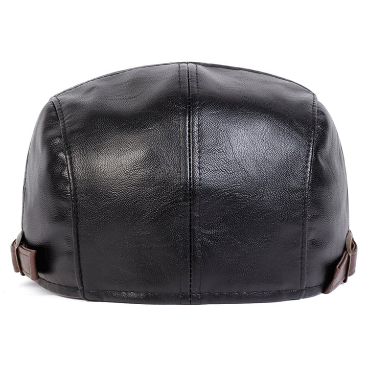 Leather Driver Cap