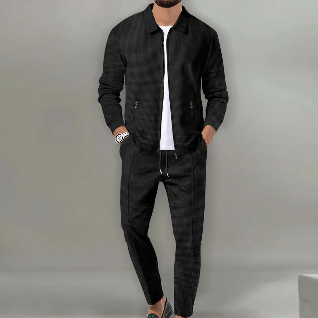 Owen | Men’s Casual Tracksuit with Zip Up Jacket