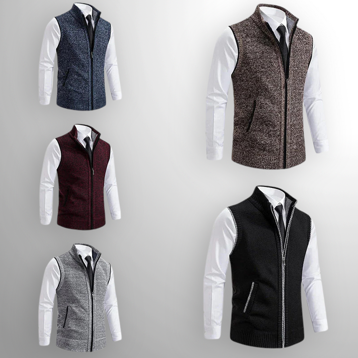 Refined Zip Vest